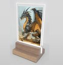 Ver imagem 2 de Abajur e Luminária Decoração Dragão
