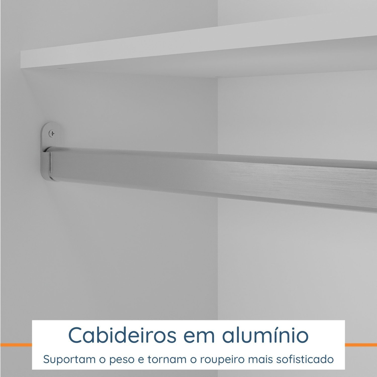 Guarda Roupa Casal 2 Portas Deslizantes 2 Gavetas Allure Yescasa - 8