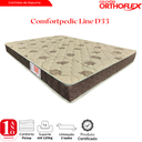 Ver imagem 6 de Colchão Casal Espuma Comfortpedic Line D33 17x138x188cm Orthoflex Bege/Marrom