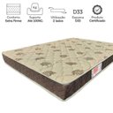 Ver imagem 5 de Colchão Casal Espuma Comfortpedic Line D33 17x138x188cm Orthoflex Bege/Marrom