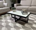 Ver imagem 2 de Mesa de Centro Retangular Paris Industrial Preto com Mdf