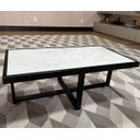 Ver imagem 3 de Mesa de Centro Retangular Paris Industrial Preto com Mdf