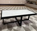 Ver imagem 3 de Mesa de Centro Retangular Paris Industrial Preto com Mdf
