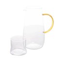 Ver imagem 2 de Jarra de Vidro com Alca e Copo Fun Ambar 1,3l Wolff