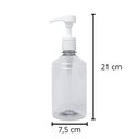 Ver imagem 4 de 3 Frascos 500ml Para Álcool Gel Válvula Pump Profissional