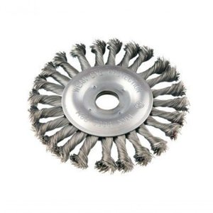 Escova Circular Torcida 7x1/2" Furo 7/8" 9000rpm