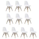 Ver imagem 1 de Conjunto 10 Cadeiras Eiffel PP Base Madeira