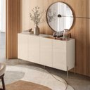 Ver imagem 7 de Buffet Aparador 150cm 4 Portas Cais Madetec