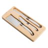 Kit para Aperitivos Laguiole La Tour Original Tábua e Facas de Luxo - 6