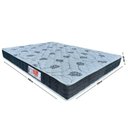 Ver imagem 2 de Colchão Queen Espuma Comfortpedic Line D45 20x158x198cm Orthoflex Cinza/Estampado