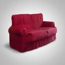 Ver imagem 6 de Capa para Sofá Retrátil e Reclinável 4 Lugares: Vermelho