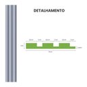 Ver imagem 3 de Painel Ripado Laminado de Eva Autocolante Rpdol 10cm Linha Play Azul 10 Metros Rpdol 04