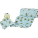 Ver imagem 1 de Manta com Naninha Coral Fleece Turma da Hello Kitty 75x100cm Keroppi