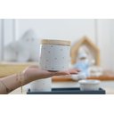 Ver mais imagens de Kit Higiene Porcelana Bancada Retangular Madeira Bebê Menino Azul Póa K019 Royal