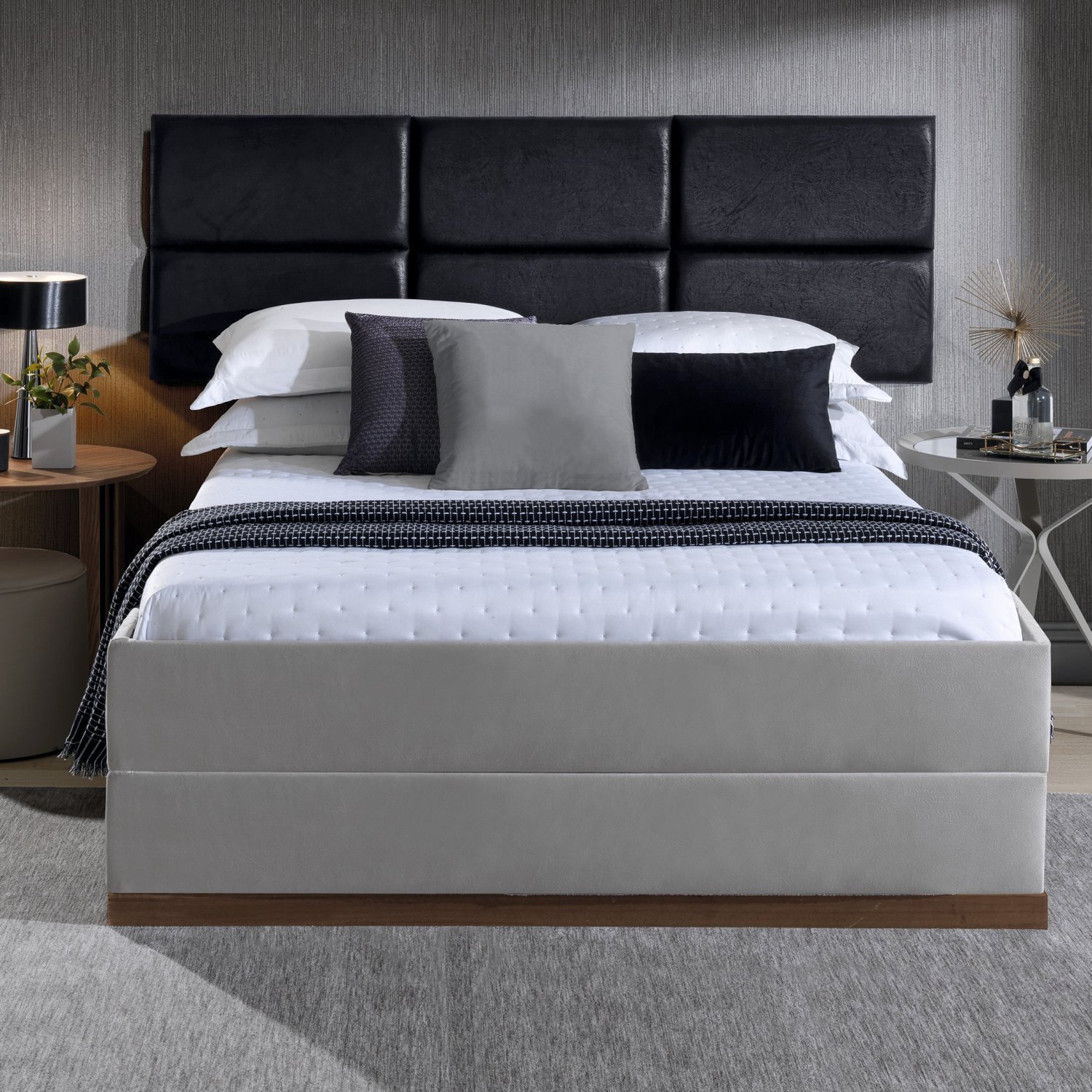 Cabeceira Modular Queen Corino 6 Módulos 30cm X 60cm - 2
