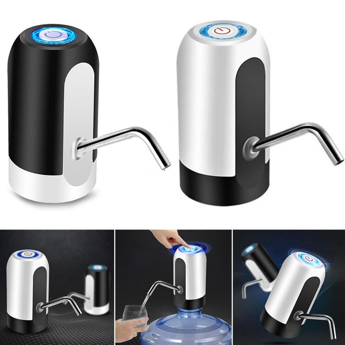 Bebedouro Galão de Água Natural Recarregável Adaptador Usb - 9