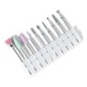 Kit 10 Brocas Diamantadas Cutilagem Unhas Completo - 1