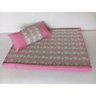 Colchonete Colchão Caminha Pet para Cachorro e Gato 80x55 Estampado Rosa Chiclete Bz Decor - 5