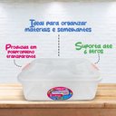 Ver imagem 2 de Caixa Organizadora Transparente Multiuso de 6 Litros