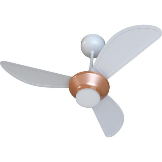 Ventilador de Teto Ventisol Mistral 3 Pás Branco/Bronze Bivolt - 3