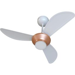 Ventilador de Teto Ventisol Mistral 3 Pás Branco/Bronze Bivolt - 3