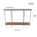 Ver imagem 4 de Aparador 120cm Metal/Madeira Onix