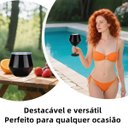 Ver mais imagens de Taca Copo Termico 2 em 1 Inox Kit 2 Uni Drink Vinho Cocktail Bebida Gelada Praia Piscina Lazer Diver