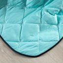 Ver imagem 5 de Kit Cobre Leito Dupla Face Solteiro Bordado Renove Hipercal 400 Fios 4 Peças:verde