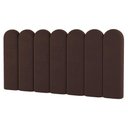 Ver imagem 2 de Painel Cabeceira Cama Box Solteiro Lana 100cm Linho Marrom - Abmaza