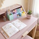 Ver imagem 2 de Escrivaninha Infantil para Quarto Teen MDF 1 Gaveta com Cadeira Infantil Rosa