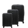 Conjunto de Malas de Viagem Expansível em Abs Samsonite Fiero Cadeado Tsa 3pcs P/m/g Preta - 1