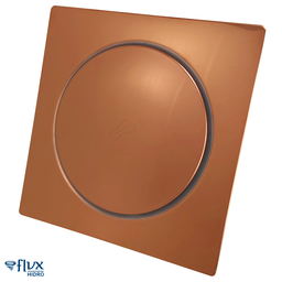 Ralo Click Quadrado 10x10cm Rose - 5