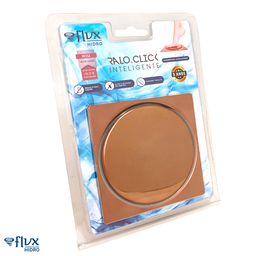 Ralo Click Quadrado 10x10cm Rose - 6