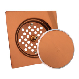 Ralo Click Quadrado 10x10cm Rose - 7