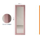 Ver imagem 2 de Espelho Decorativo Retangular 196x68cm Uvaia CabeCasa MadeiraOriginals