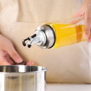 Garrafa para Azeite de Oliva Vinagre com Bico Dosador 500ml