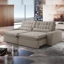 Ver imagem 1 de Sofá Retrátil e Reclinável 230cm Domínio