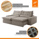 Ver imagem 7 de Sofá Retrátil e Reclinável 230cm Domínio