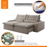 Sofá Retrátil e Reclinável 230cm Domínio - 5