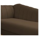 Ver mais imagens de Diva Recamier Vanessa 160cm Lado Direito Suede Adj Decor Marrom