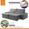 Sofá Retrátil e Reclinável 230cm Domínio - 5