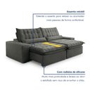 Ver imagem 5 de Sofá Retrátil e Reclinável 230cm Domínio