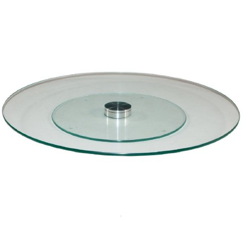 Prato Centro de Mesa Giratório Vidro 8mm Temperado 70cm