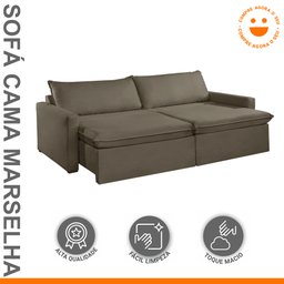 Sofá Cama Retrátil e Reclinável 180cm Marselha - 2