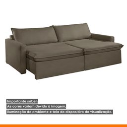 Sofá Cama Retrátil e Reclinável 180cm Marselha - 14