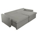 Ver imagem 4 de Sofá Cama Retrátil e Reclinável 180cm Marselha Cinza