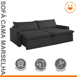 Sofá Cama Retrátil e Reclinável 180cm Marselha - 2