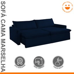 Sofá Cama Retrátil e Reclinável 180cm Marselha - 2