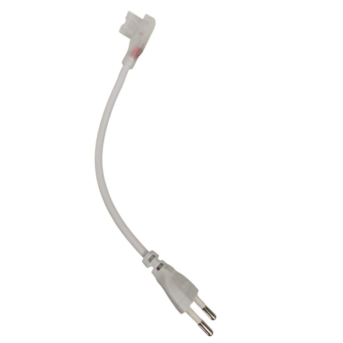 Conector Rabicho Plug para Fita de Led 8mm Kit 5 Unidades Tomada Fonte Iluminaçao Gesso Sanca Teto R - 6