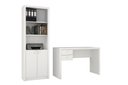Ver imagem 1 de Escritório com Mesa e Estante Branco - Fdecor